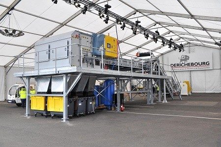 Chaîne de tri présentée à la COP21